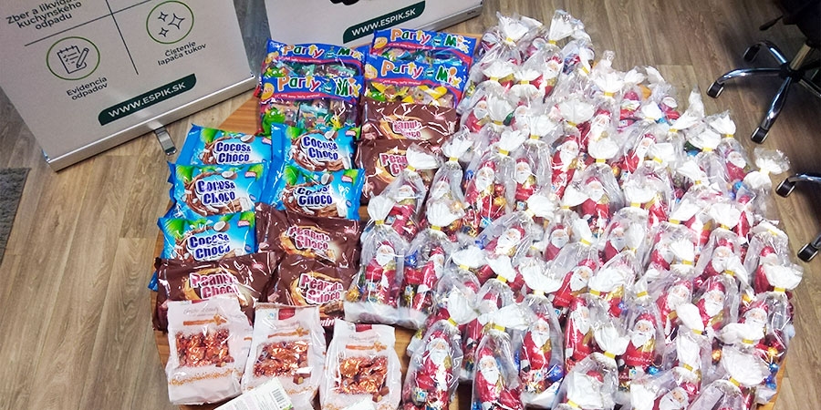 Mikuláš zavítal aj do našej firmy