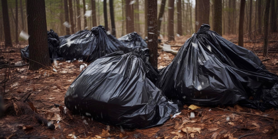 Keď odpad končí tam, kde NEMÁ